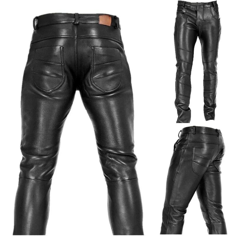 Pantalon Cowboy Cuir