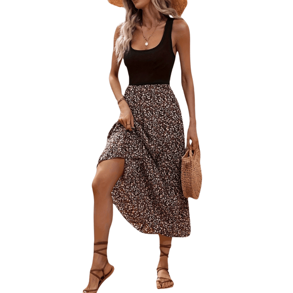 Western Cowboy Print Pattern Women Long Robe