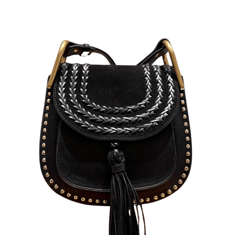 Sac Western en Cuir à Franges