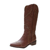 Santiags Marron pour Femme