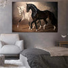 Tableau Chevaux Western