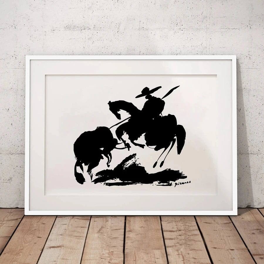 Tableau cowboy western