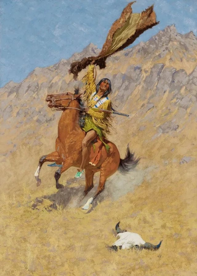 Tableau Femme Amérindienne