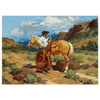 Tableau Peinture Western