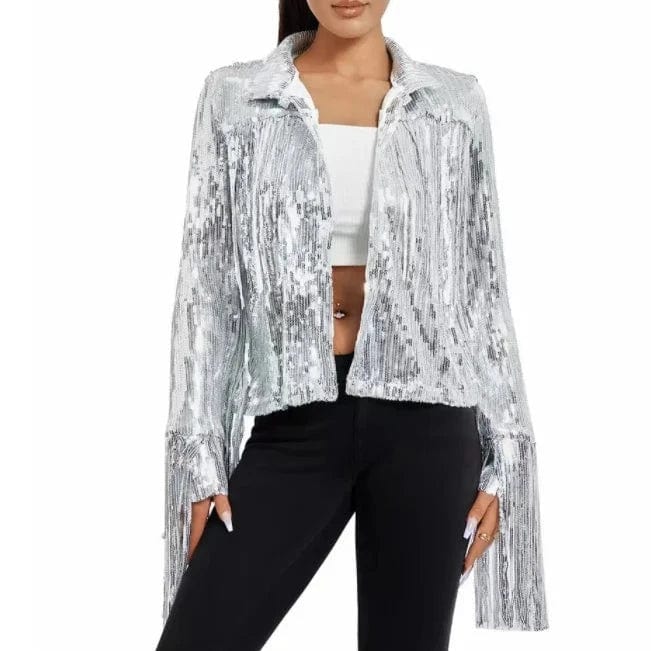 Veste Western Franges Femme